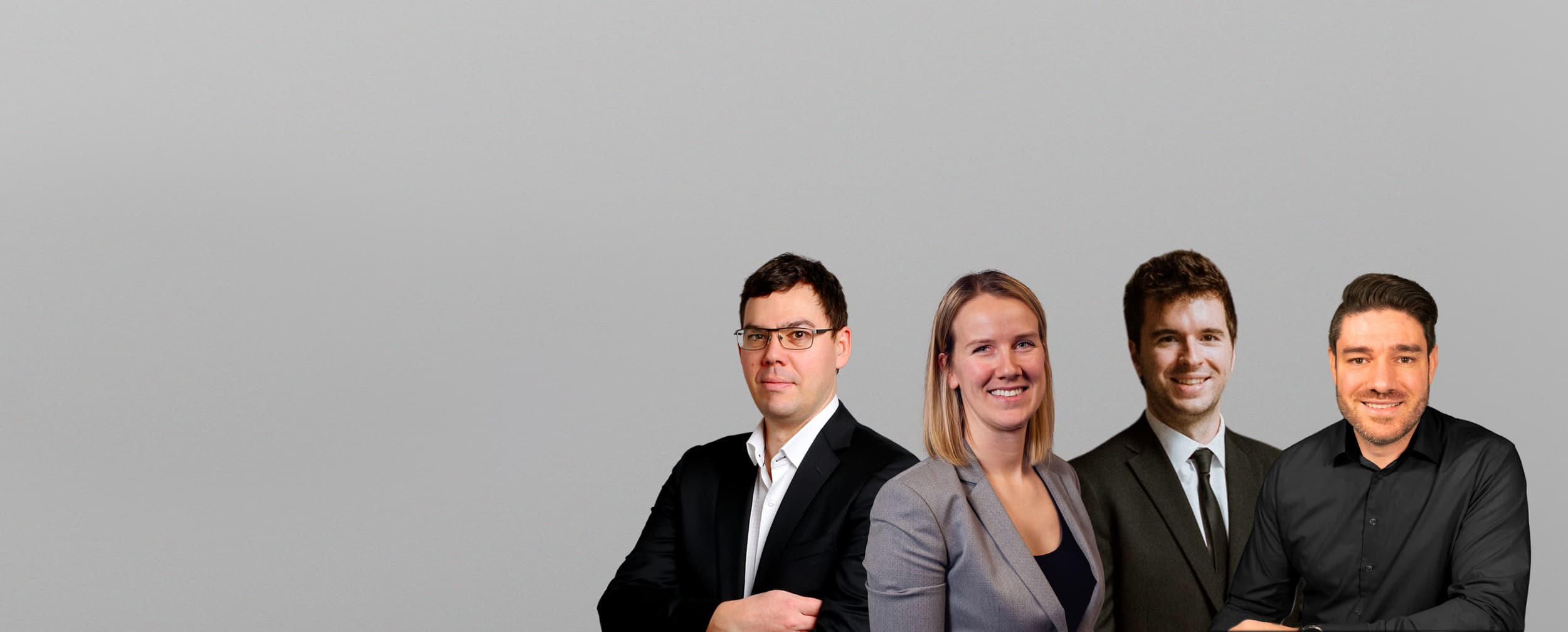 L'équipe CalcuFISCAL — Alexandre Gougeon, Michèle Audet, Marc-Étienne Salvail et François Gélinas
